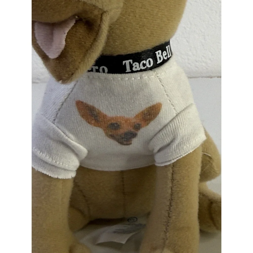 Applause Vintage 90s Yo Quiero Taco Bell Dog T-shirt Plush Talking Dog Works